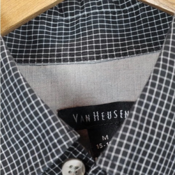 Van Heusen Dress Shirt Short Sleeve Button Down - Picture 2 of 6